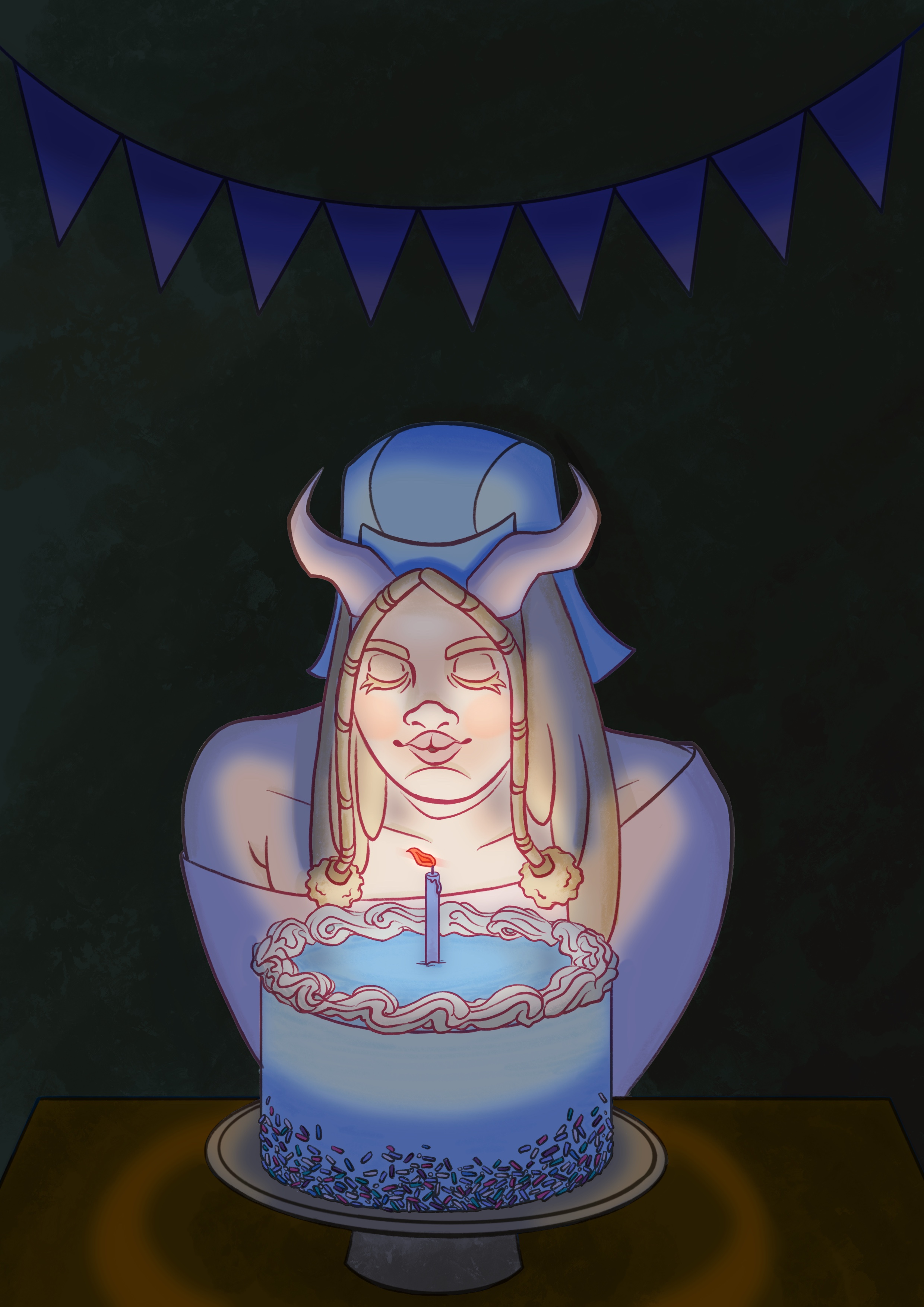 Portrait of Lucien from A Divine Lesson