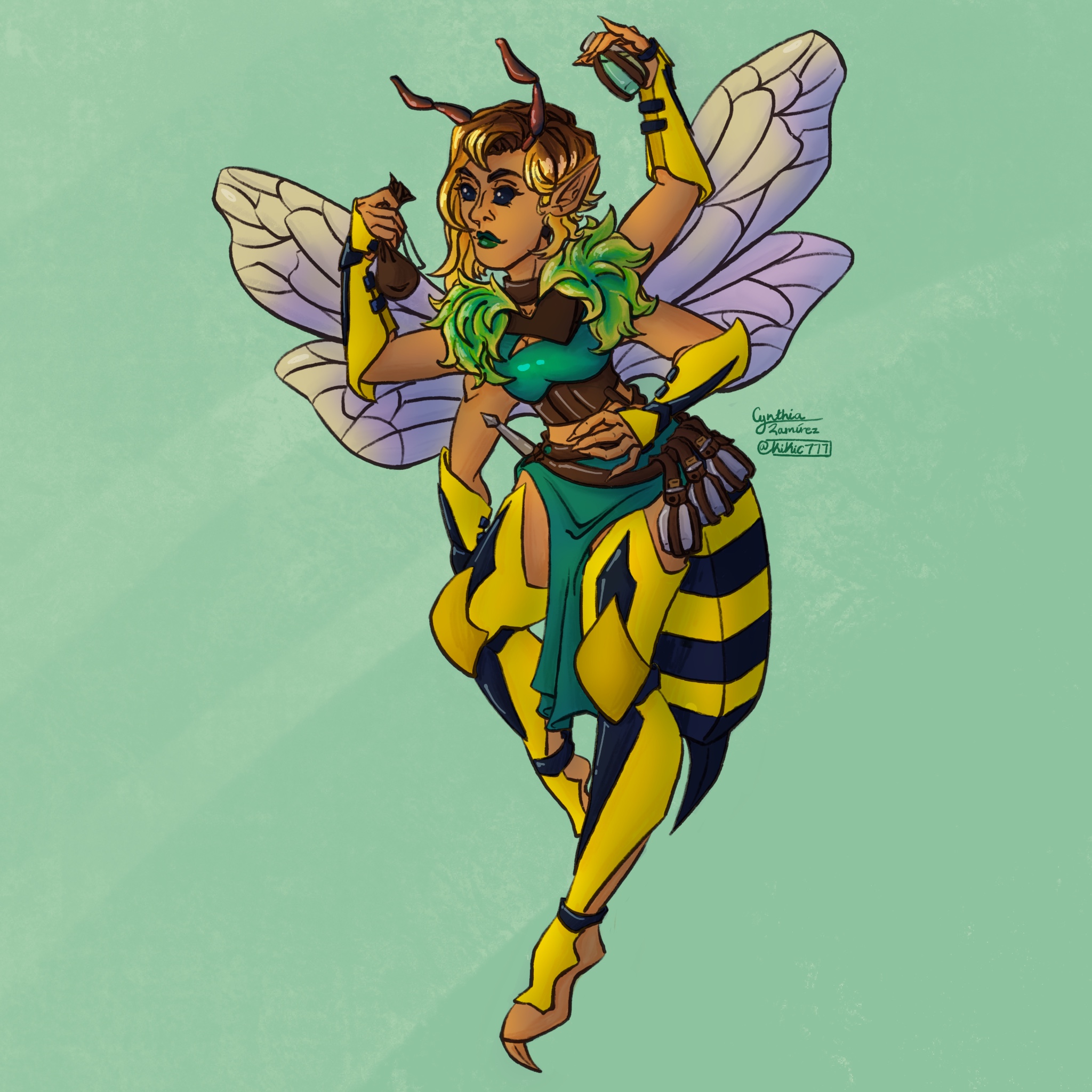 Bee Fairy illustration