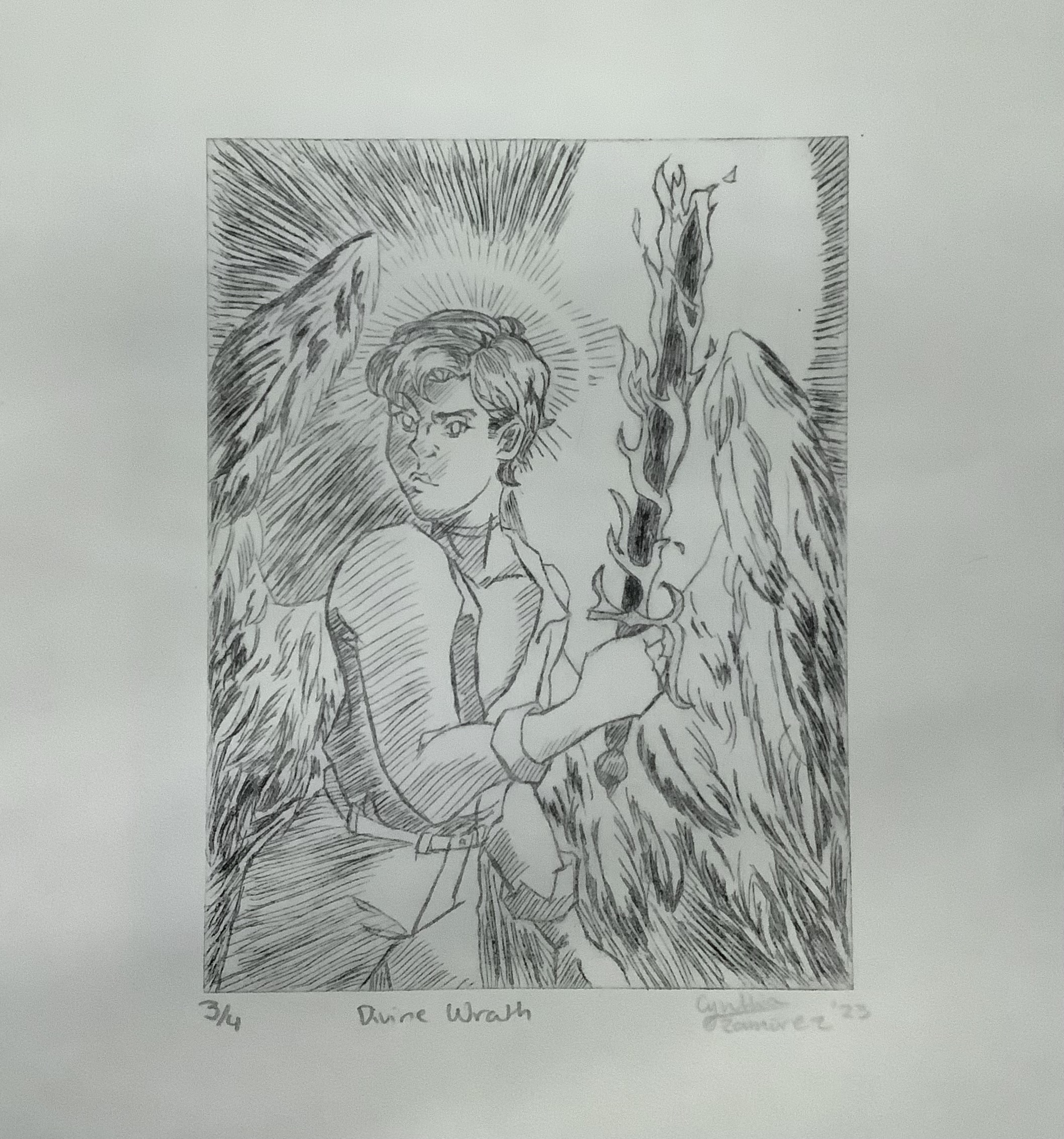 Divine Wrath print