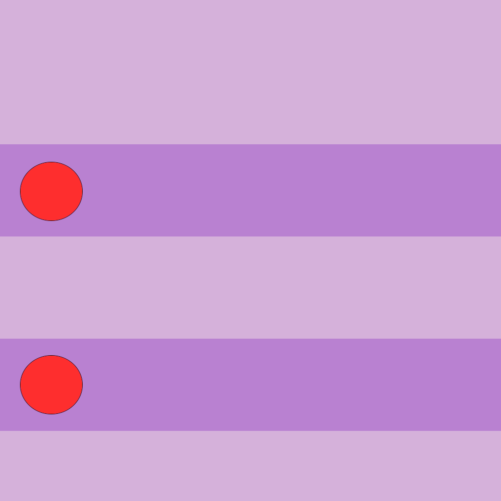 Animation of two balls rolling